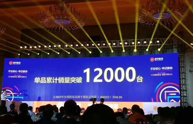 辰宇科技市場部部長謝尚臻發布第二代“星品”——5HCY-21谷物干燥機 辰宇科技市場部部長謝尚臻發布第二代“星品”——5HCY-21谷物干燥機