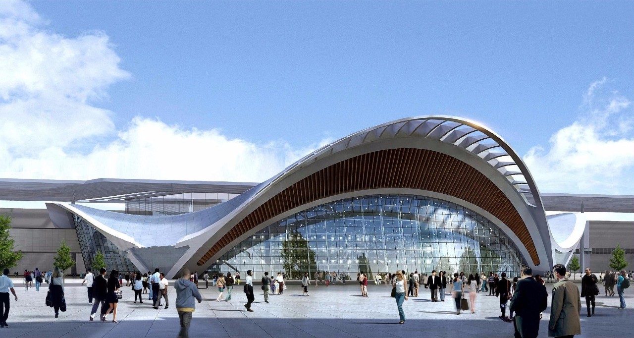 合肥濱湖國際會展中心登陸大廳 合肥濱湖國際會展中心登陸大廳